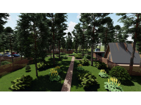 3D проектирование базы отдыха, фото 3