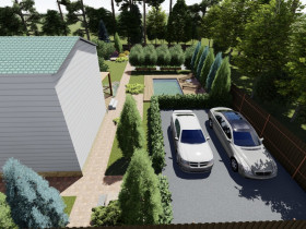 Проектирование ландшафта с 3D визуализацией фото 21